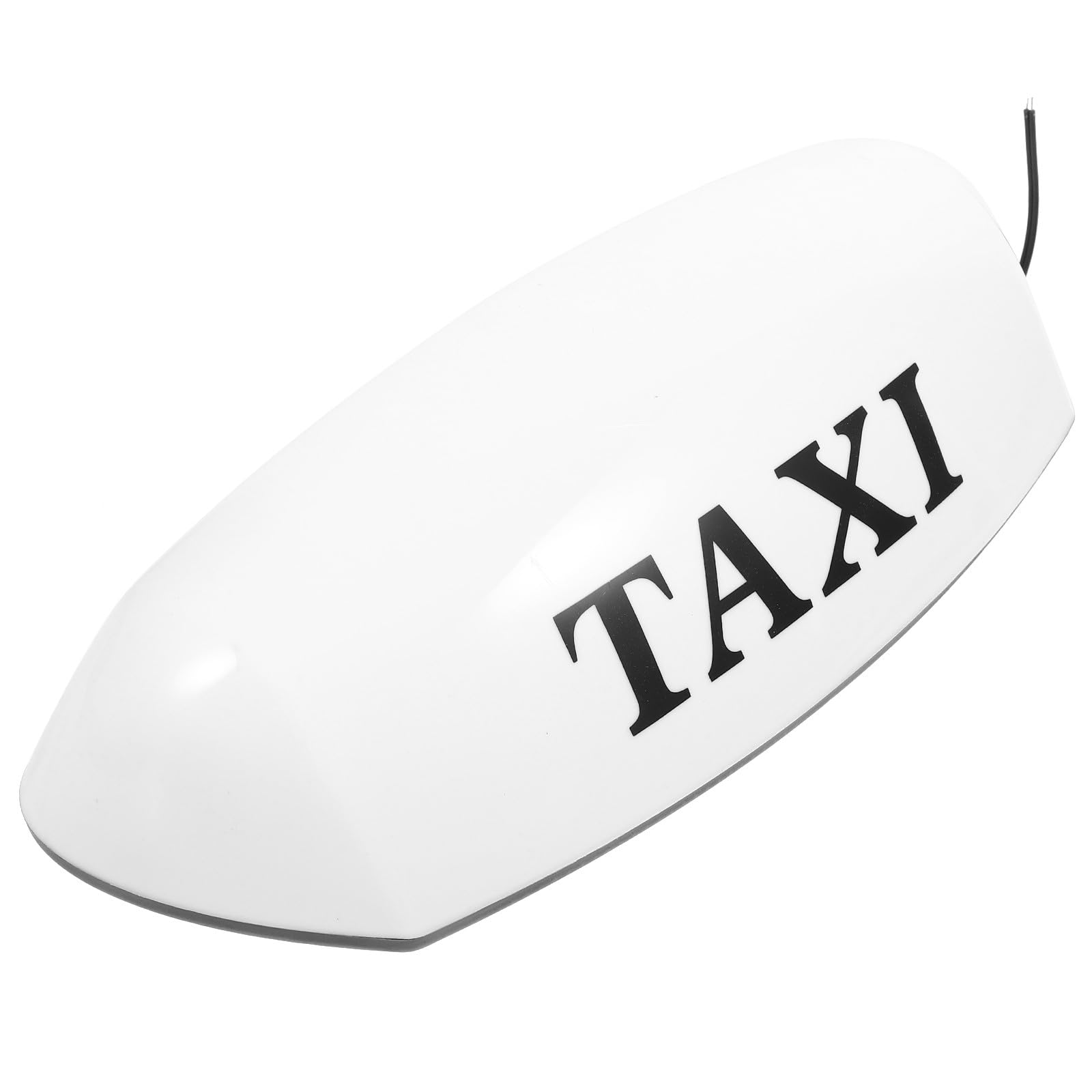 POPETPOP Lampe Magnétique pour Taxi Blanc 12v en Plastique Pp, Design Résistant la Déformation, pour Conduite Nocturne sur Véhicule Taxi