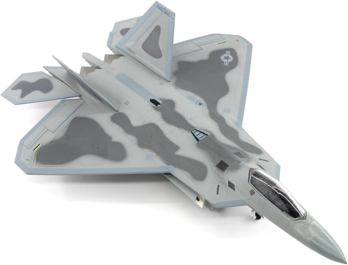 1/72 for F-22 Raptor Fourth-Generation Stealth Fighter Alloy Model Die-Cast Aircraft to Enthusiasts Metal Airplane