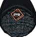 Men's Premium Wool Blend Classic Flat Ivy Newsboy Collection Hat (Black, Medium)