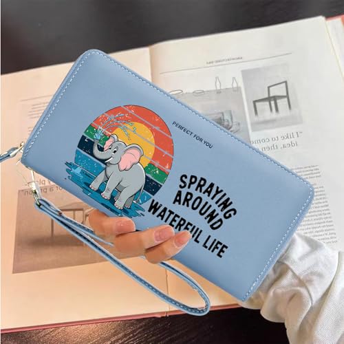 OIDERY Personalized Animal Type Women's Wallet,Birthday Gift,Holiday Gift for Wife,Thanksgiving Gift for Parent 5