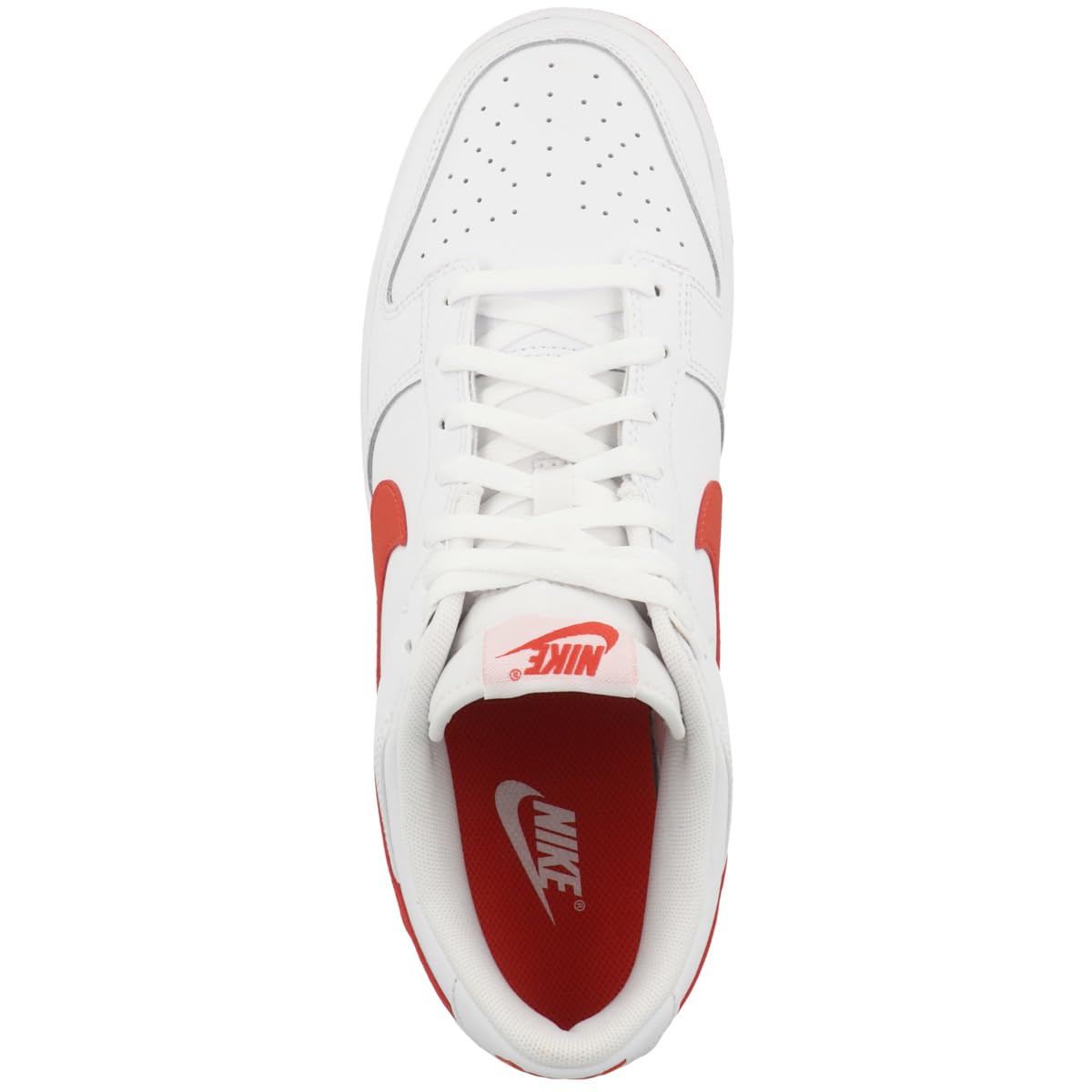 Nike Wmns Air Jordan 1 Mid - Tenis de Baloncesto para Mujer, Blanco Picante Rojo, 44.5 EU