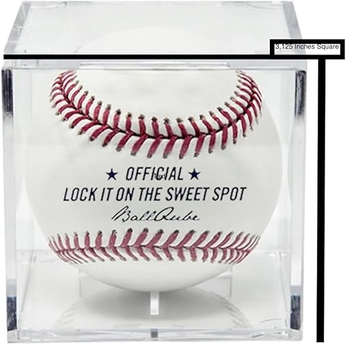 Miniatura 6 de The Original Ballqube - Caja Expositora de bolas de béisbol (protección UV), S