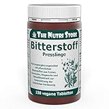 Nahrungsergänzungsmittel Bitterstoff vegane Tabletten 150 Stk. - Bitterstoffen aus Enzian, Löwenzahn, Wegwarte und Benediktenkraut
