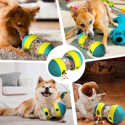 Dufuso Hundespielzeug Intelligenz, Slow Feeder für Hunde zur Verbesserung der Verdauung, Unterhaltsames Interaktives Hundespielzeug zur Futterausgabe, Entfesseln Sie Spaß und Snacks -Grün