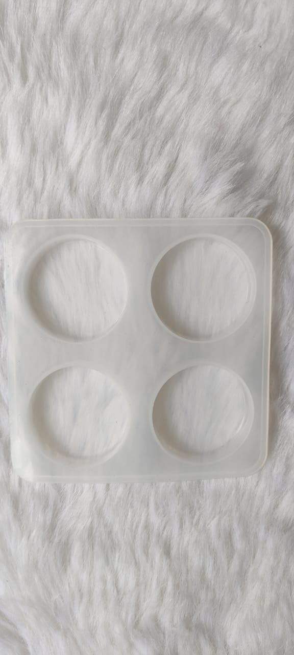 1.5 Inch Circle Silicone Mould | 4 Cavity-image-24