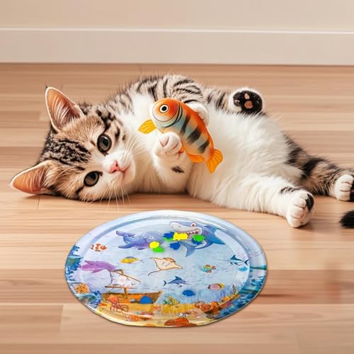 Coussin de refroidissement pour chats : lit sensoriel anti-griffures - 8