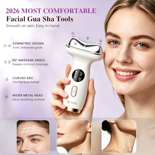 Cold Heated Electric Gua Sha Facial Tool Depuffing Wand for Puffiness - image 3