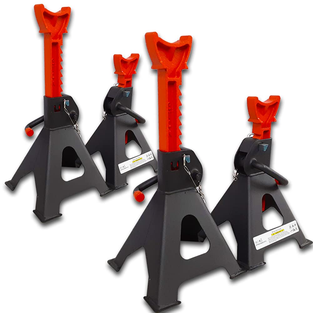 新品 サファイア 【4基セット】 ジャッキスタンド ジャッキアップ スタンド ラバーパッド付き 3t 最低位280mm/最高位415mm 9段階 調節可能 Amazon.co.jp: サファイア 【4基セット】 ジャッキスタンド ジャッキ