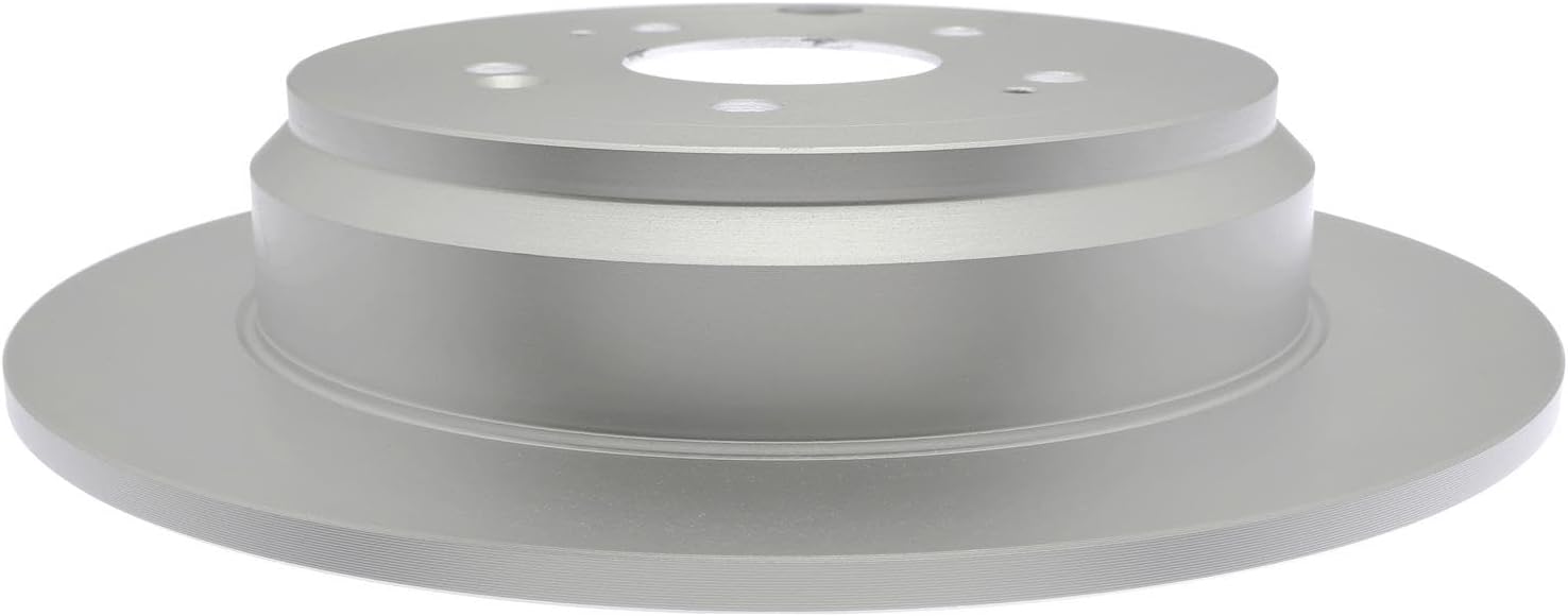 ACDelco Silver 18A81041AC (19383361) Coated Rear Disc Brake Rotor