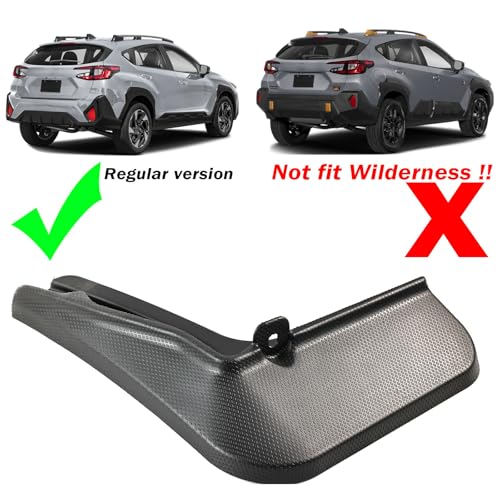 Image of XUKEY 4PCS Mud Flaps Splash Guard for Subaru Crosstrek GU 2024 2025 Mudguards Mudflaps Fender Tire Protector Rear Front Car Accessories Replacement