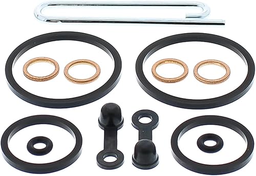 BossBearing Kit de reparación de pinza de freno trasero para Polaris Scrambler 500 4x4 1998 1999 2000 2001 2002 2003 2004