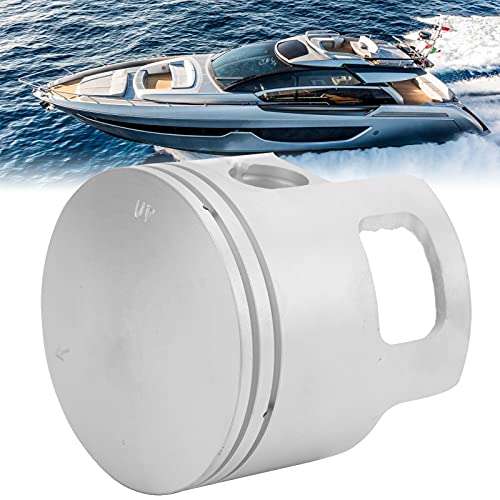 Shanrya Kit de substituição de pistão, conjunto de pistão de carro estável de alumínio com posição p