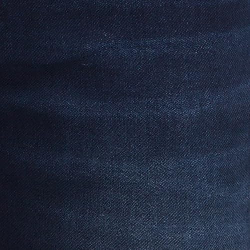 Image of Parx Men's Cotton Blend Dobby Pattern Slim Tapered Fit Flat Front Jeans