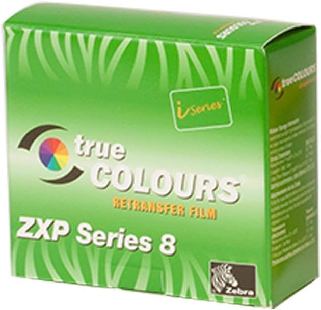 Pelicula monocromatica Zebra 800012-601 para tarjetas de retransmision de 96mm