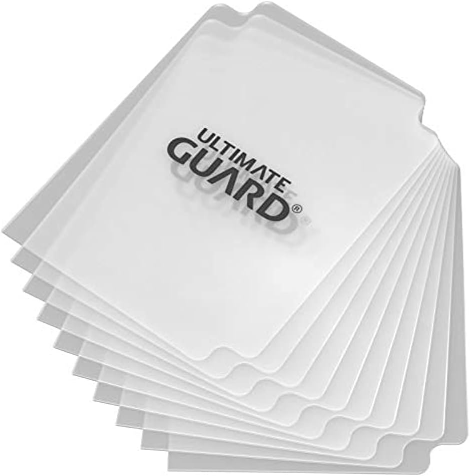 Ultimate Guard Transparent Card Dividers (10) Standard Size Individual Pack