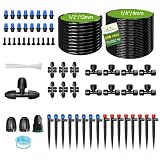 60+10m Kit D'irrigation Goutte À Goutte, Raccord Rapide Système D'arrosage Automatique De ...