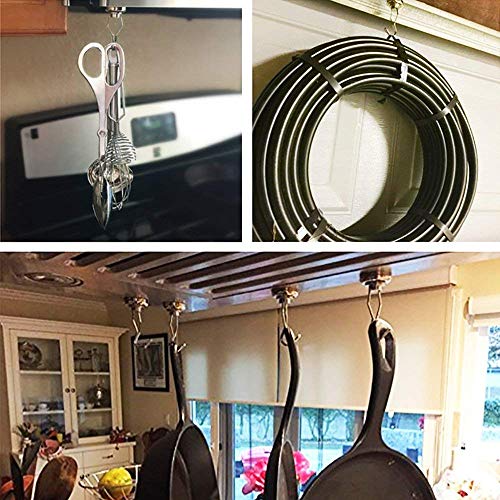 Gancio Magnetico, Wukong 6 Pezzi Girevole Gancio