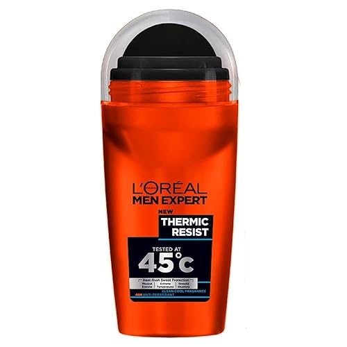 L 'Oréal Paris Men Expert Desodorante Roll-On – Thermic Resist (50ml) – Pack de 6