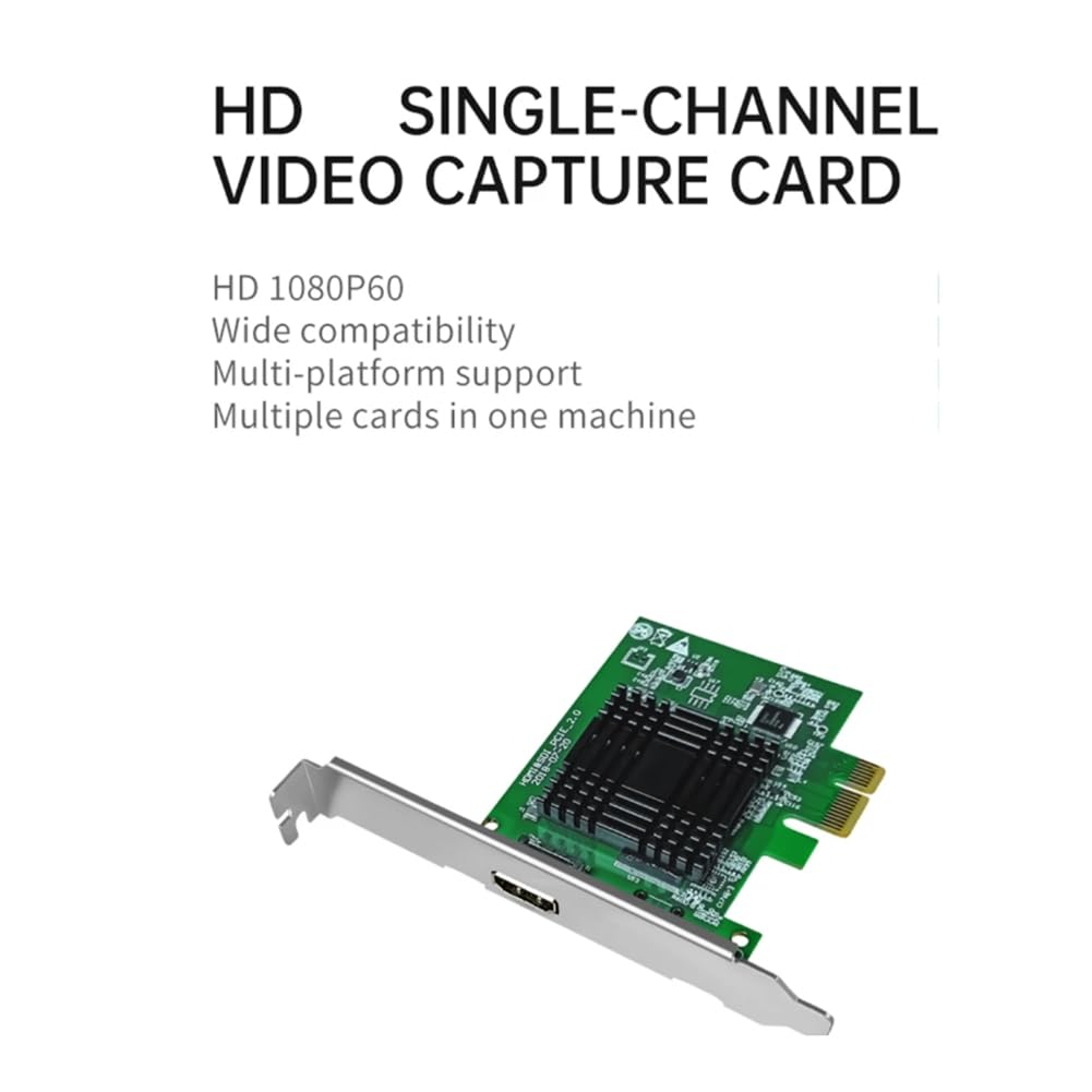 UC3250H PCIE 60fps No 1080p Video Capture Card Box per la Cattura Video per Visione Industriale