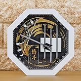 破魔弓 おしゃれ 初正月 破魔矢 ケース入り(５号 破魔弓飾り Tsubasa～つばさ～ ガラスケース入り)fukur6-210 日本製 コンパクト ミニサイズ 壁掛け おしゃれ (ホワイト/ブラック)