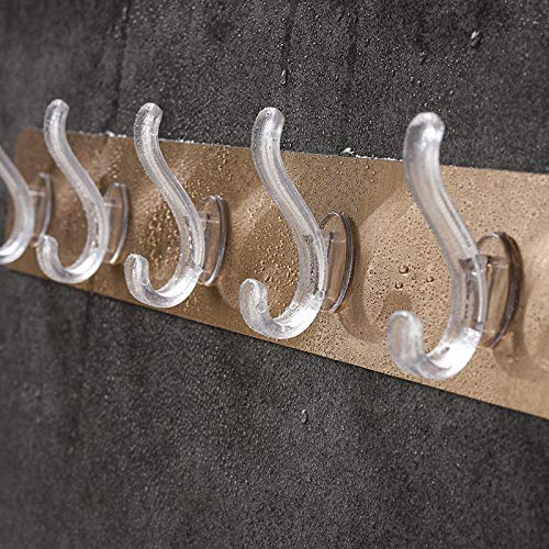 XEREBIAN Multi-Functional Self Adhesive No Drilling Wall Hook Strip Bathroom Strong Sticky Towel Hook Rail Kitchen Hook Hanger (Creative Hanger) (B09KDYBK4M) Amazon Price History, Amazon Price Tracker