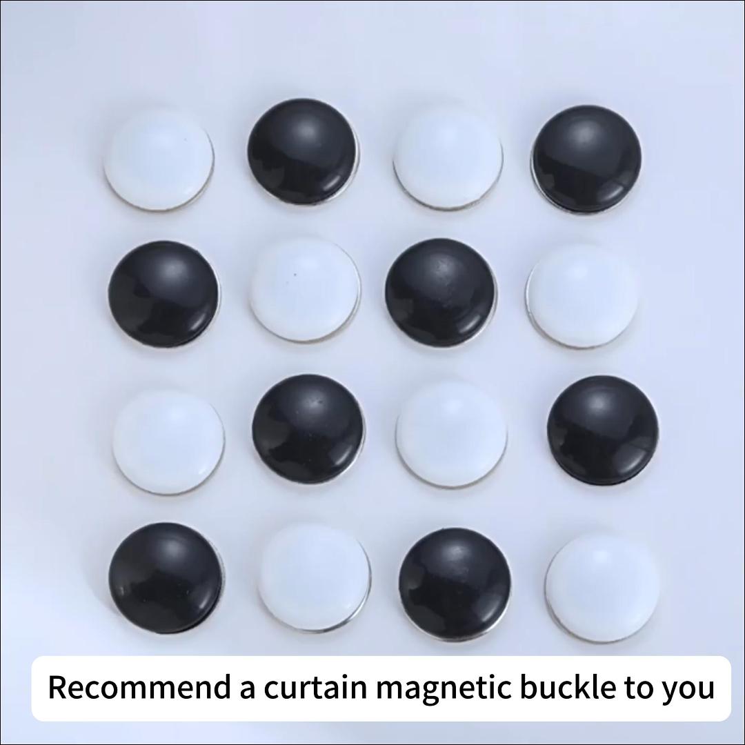 6x Duschvorhang Beschwerer - Magnetische Gardinengewichte (PVC & Magnet)