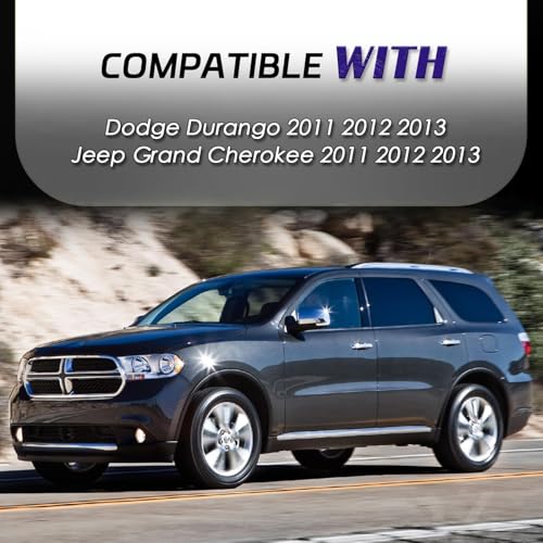 Image of Backup Camera Compatible with Dodge Durango Jeep Grand Cherokee 2011 2012 2013 Rear View Camera Replace OE:56054059AC 56054059AD