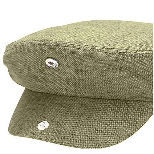 Image of Men's Linen Flat Ivy Gatsby Summer Newsboy Hats