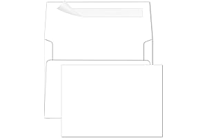 Create Impressive Invites: 5x7 Blank Note Cards and Envelopes for DIY Creations