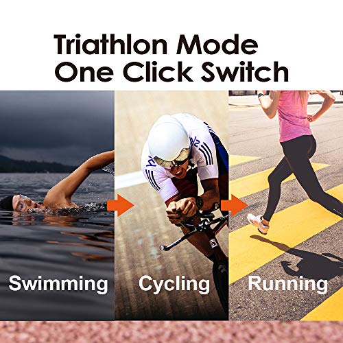 CANMORE TW-203 Multi-Sport GPS Golf Watch - 38,000+ Worldwide Golf Courses Preloaded - Tracker for Running, Cycling