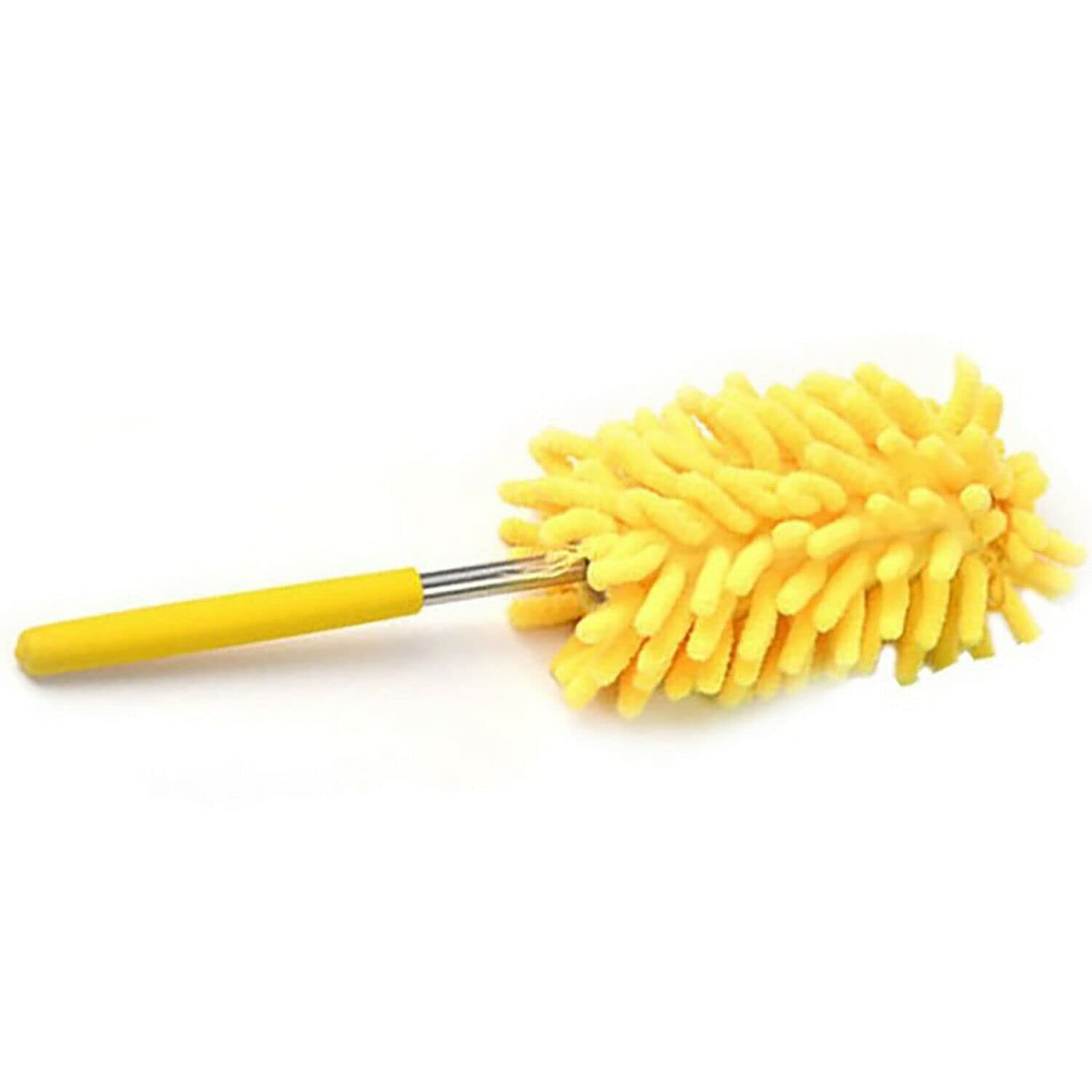 Walgreen Yellow Duffy® Extendable Telescopic Magic Microfibre Cleaning Feather Duster Extending Brush Creative And Exquisite Workmanship (Yellow)