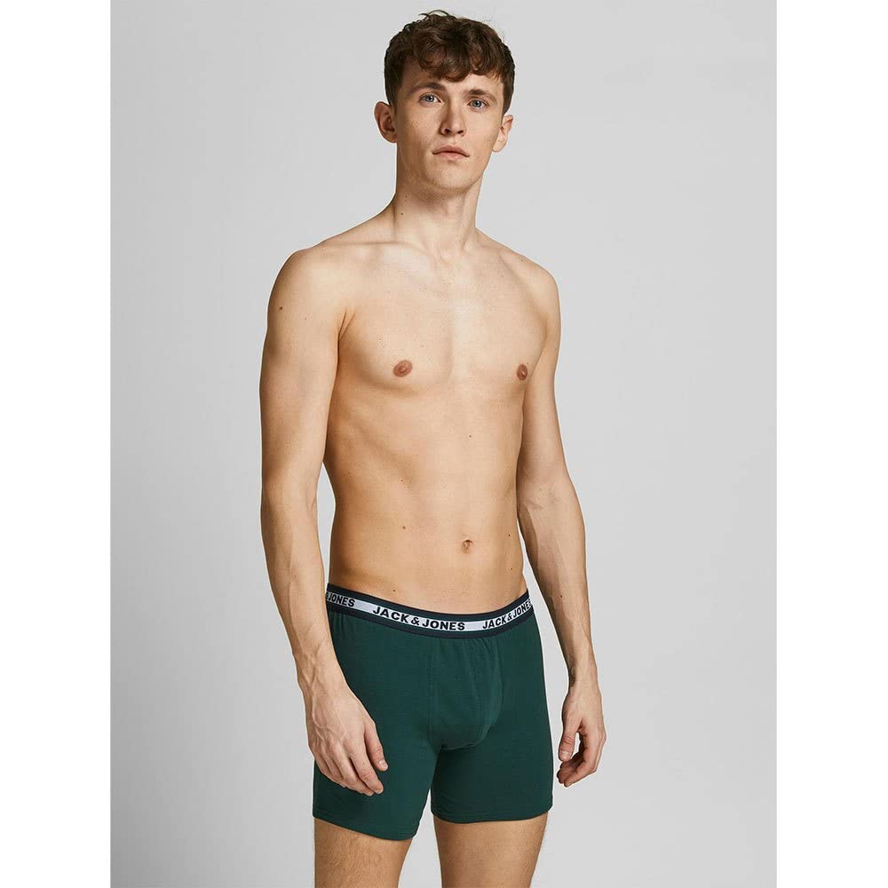 JACK & JONES Jacseth Solid Trunks 5 Pack Bóxer Hombre