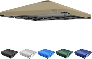 KAMPKEEPER Replacement Top Pop Up Canopy Tent Cover Roof with Air Vent a...