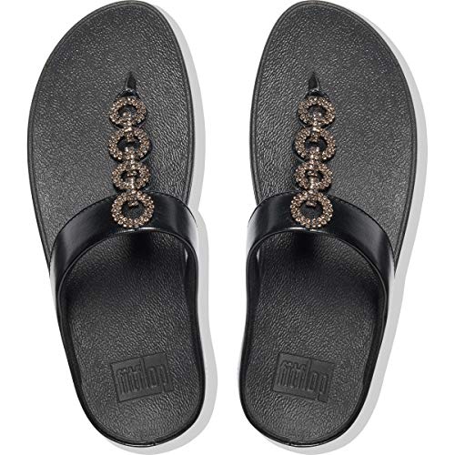 FITFLOP Fino Sparkle Toe-Thongs Dames Flip-Flop - Image 4