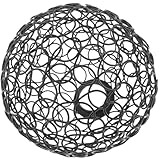 Style vintage classique : le design en forme de cage à oiseaux en métal, avec sa touche vintage, apporte une note décorative unique à votre intérieur. abat-jour de remplacement en fer pour lampe de plafond