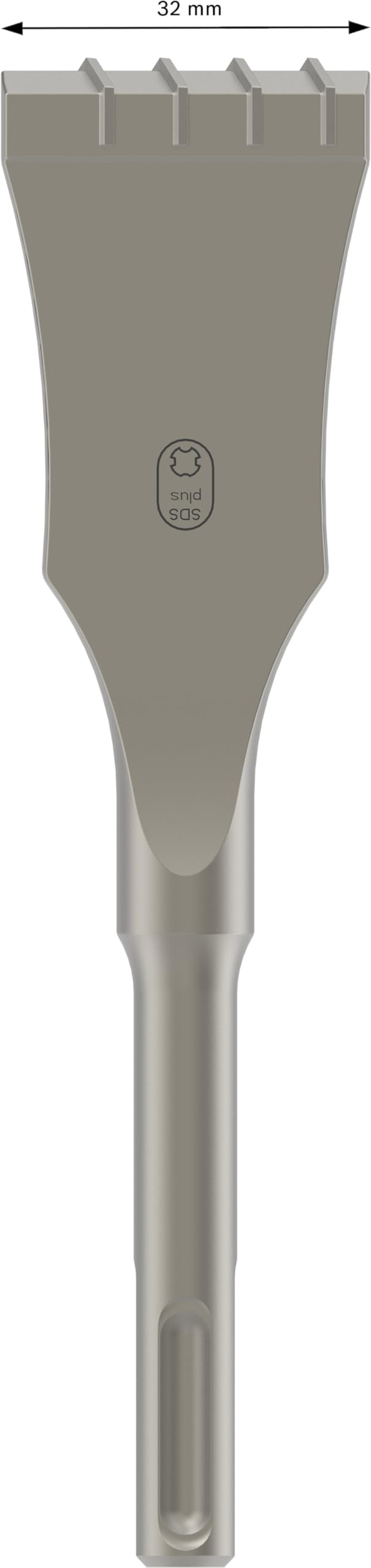 Bosch Professional dłuto do fug SDS-plus z twardego metalu (długość 130 mm)