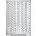Produktbild InterDesign 36399EU Florence Dekoratives Duschvorhangfutter, PEVA, Stärke 3, 180 x 200 cm, silberfarben