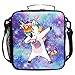 Unicorn Kids lunch bag lunch Bags carino grande borsa termica per il pranzo Galaxy Cool Freezable lunch Tote 5L con tracolla per ragazzi Dabbing Unicorn