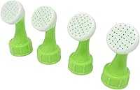 4-Pack Green Mini Handheld Hose Nozzles - Portable Bottle Sprinklers for Indoor Seedlings & Garden Plant Watering