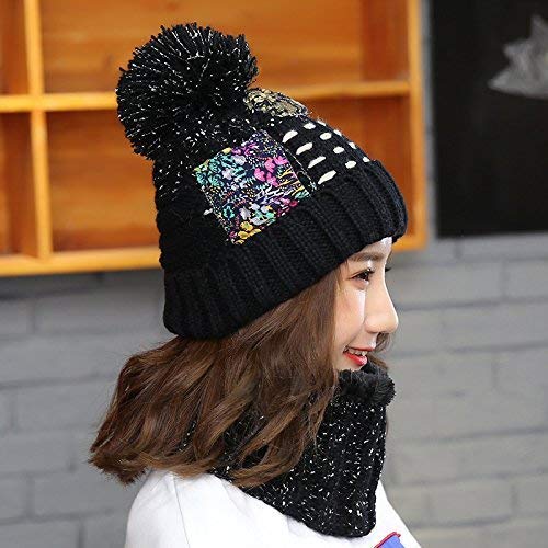 Bonnet féminin contre le froid aux oreilles avec protection auditive chaude hiver rouge M