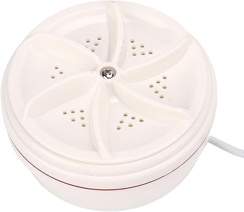 Mini lavadora, lavadora ultrasónica portátil, lavadora turbo y lavavajillas limpieza automática de ciclo para el hogar, viajes, universidad,