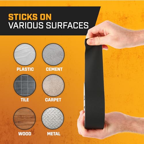 Lockport Black Gaffers Tape 2 inch x 30 Yards - 2 Pack Pro Black Gaff Tape - No Residue, Water Resistant, Non-Reflective, Easy Tear - Multipurpose - Thumbnail 7