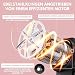 Fusselrasierer Elektrisch WiredLux - Wiederaufladbarer Fusselentferner für Kleidung & Möbel - LED-Licht, Einstellbare 3-Fach Geschwindigkeit, 6-blättrige Klinge, USB-Aufladung (Mondstein/Rosenquarz)