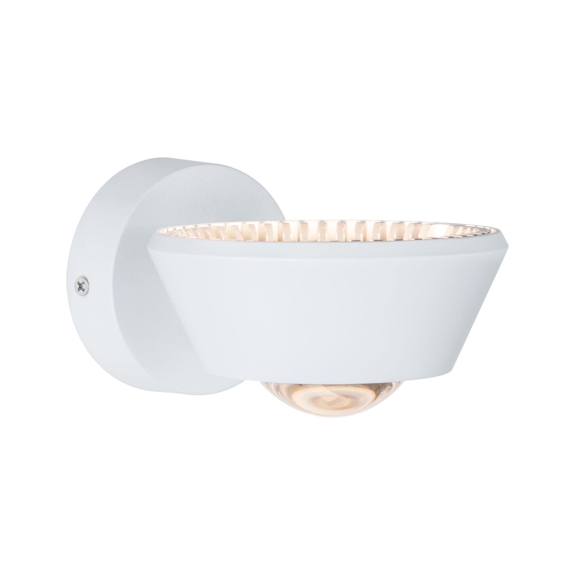 Paulmann 70946 Luminaria de techo LED WallCeiling Sabik IP44 230V redonda incl. 1x9 / 1x4 W regulable blanco mate lámpara de baño plástico 2700 K