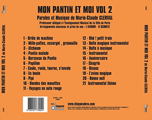 Marie Claude Clerval Mon Pantin Et Moi Vol 2 Amazon Com Music Marie Claude Clerval Mon Pantin Et Moi Vol 2 Amazon Com Music