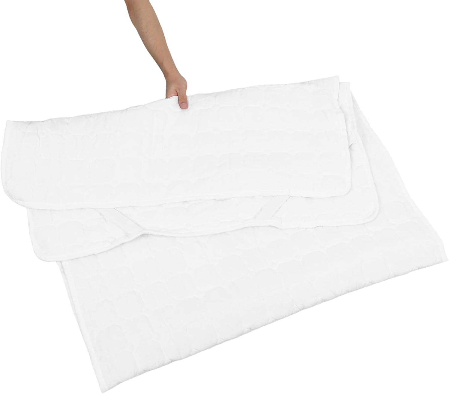 Breathable -Stain Mattress Protector Soft Blend Cover for Home Hotel Machine Washable for Mattresses