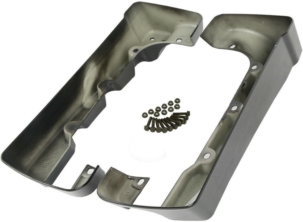4" Stretched Saddlebags Extension For Harley Davidson Road (ABS Plastic 1 Pair Saddlebag Extensions) 4SSEFFHRKSG9 MM2656