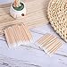 400PCS Pointed Cotton Swabs, Microblading Cotton Swabs, Cottons Sticks Applicator, Precision Tips Wooden Sticks Applicator for Makeup, Cleaning Nail Polish, Crafts, Eyebrow Mapping, Tattoo Permanent