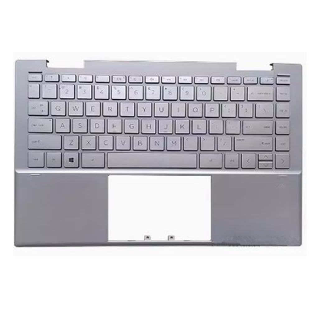 Replacement Pokrowiec Na klawiaturę Laptopa & klawiatura Dla For HP Pavilion x360 Convertible 14-DY 14-dy0000 14-dy1 14m-dy TPN-W146 Srebro