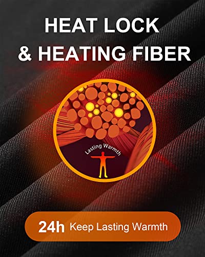 Weerti Thermal Underwear For Women, Long Johns For Women With Fleece Lined, Long Underwear Women Winter Cold Weather (Navy+Grey Xl) #TOP4